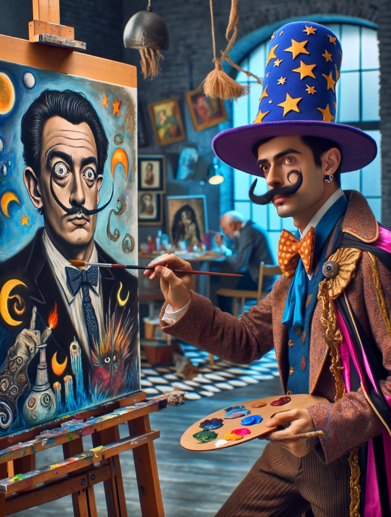 Dalí vs Dalí gana Midjourney
