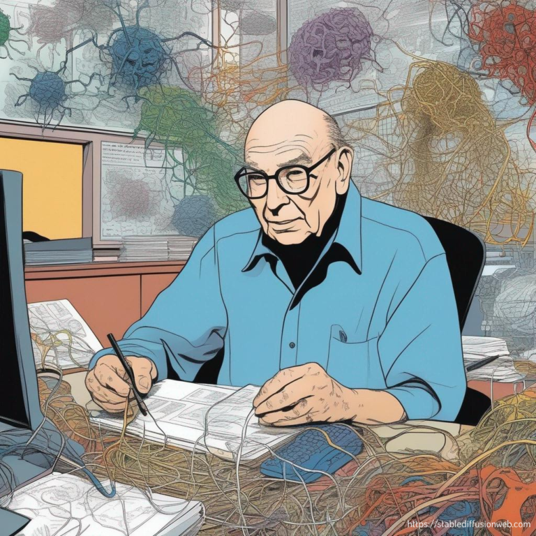 comic Marvin Minsky