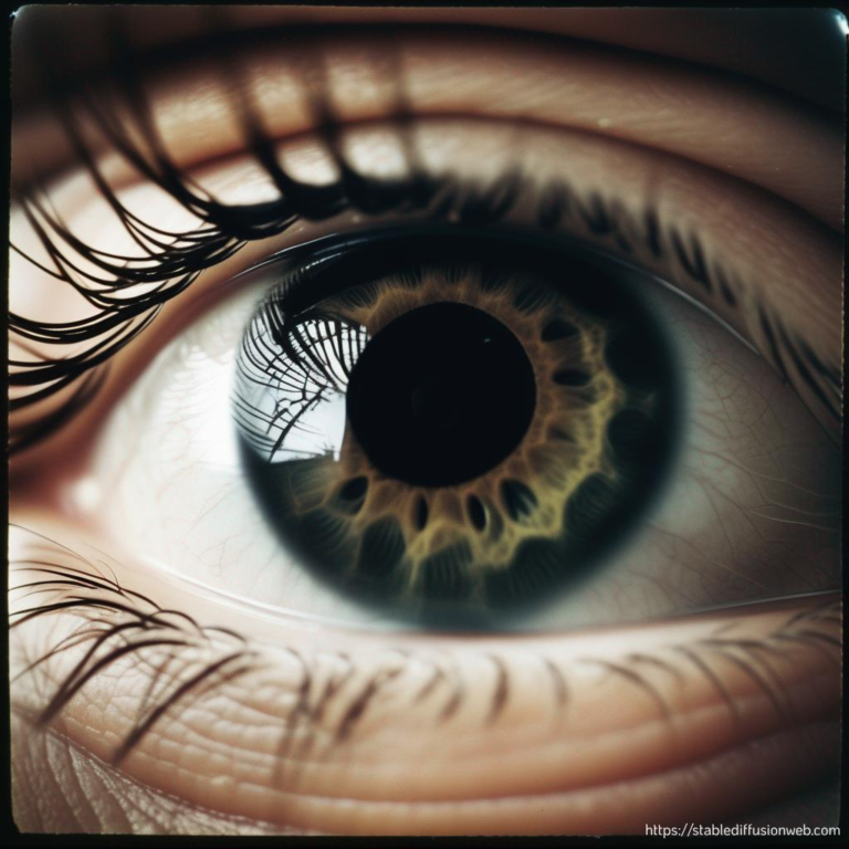 ojo creado por IA